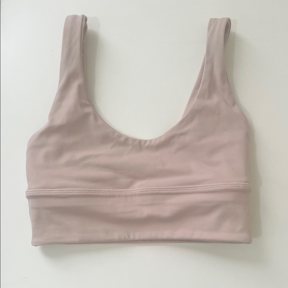 Lululemon Women's Light Tan Sports Bra Sz 2